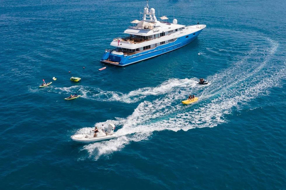 2002 Custom Proteksan-Turquoise Tri Deck Motor Yacht