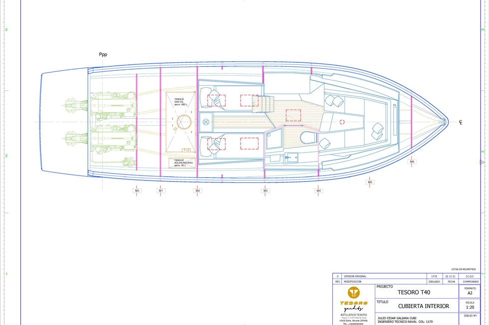 2022 Tesoro Yachts T40 Inboard